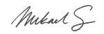 Mikael's signature